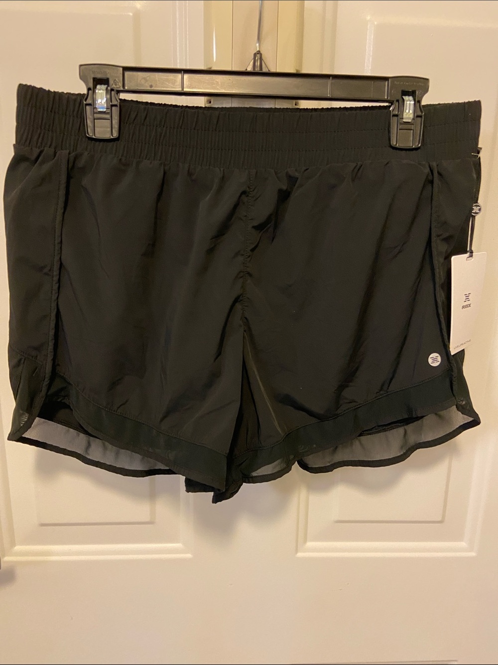 🖤RBX  Women's Athletic Running Shorts with/ Sheer ruffle Hem🖤
